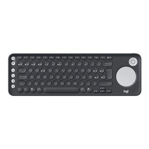 Teclado Logitech K600 TV, Inalámbrico, Bluetooth, Negro