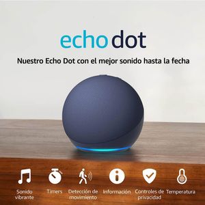 Echo Dot Alexa Asistente de Voz  5ta Gen
